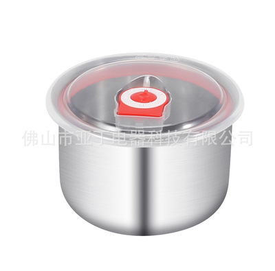 电热饭盒304不锈钢内胆 不锈钢容器不锈钢饭盒方形圆形内胆|ms