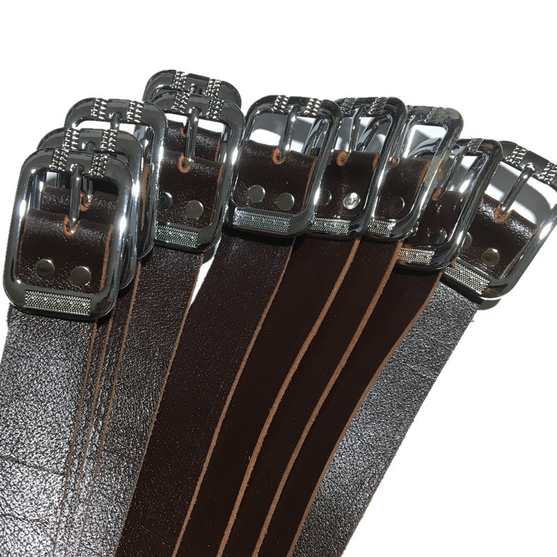 1306 coffee silver buckle