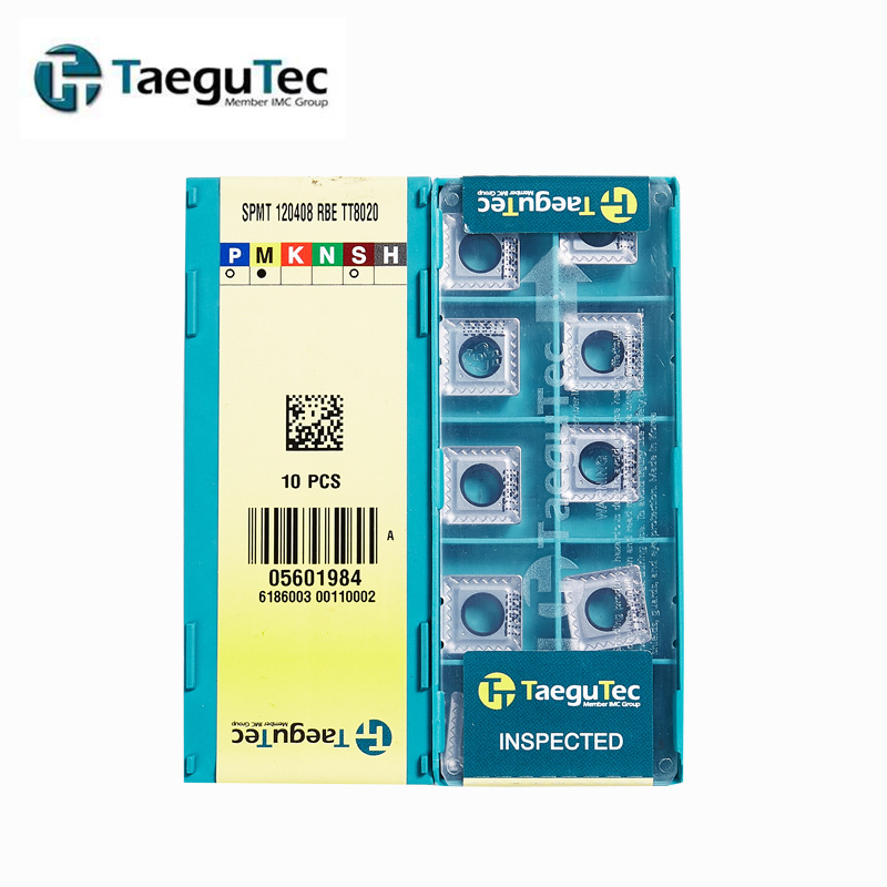 特固克TaeguTec数控玉米面铣刀片SPMT 120408 RBE TT8020四方型