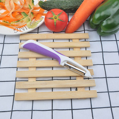 Factory direct supply stainless steel peeler Yangjiang portable fruit peeling knife creative kitchen gadgets wholesale
