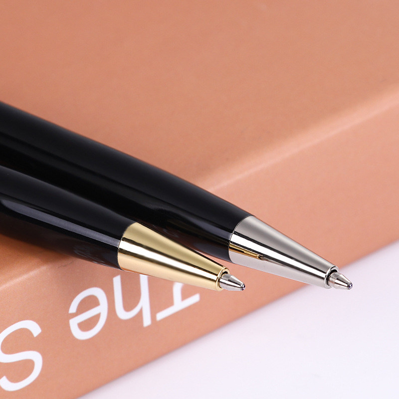 Suministro directo de fábrica Bolígrafo De Metal bolígrafo de negocios pluma de aceite Oficina publicidad bolígrafo pluma de metal pluma firma personalización