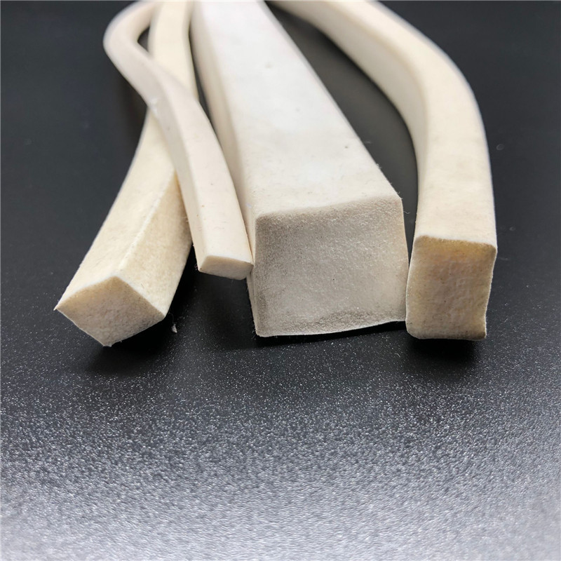 定做硅胶发泡扁条 耐高温方条 硅橡胶高密度发泡海绵密封条8*8/10