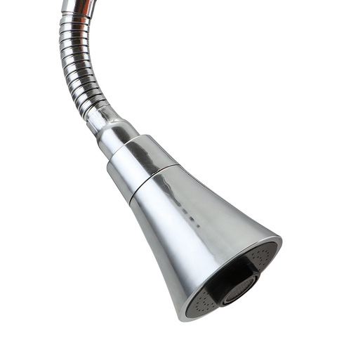 Three-speed pressurized water nozzle, anti-splash head, rotary adjustment, universal bubbler, kitchen household water-saving filter extender
