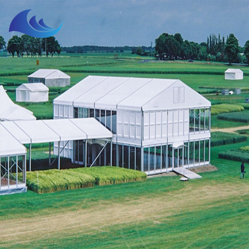 厂家仓储车展双层篷房欧式户外展览帐篷年会活动会展展览篷房定制