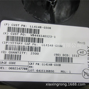 LL4148-GS08 LL4148 ���bLL34 �������O�� �M��ԭ�b�F؛ 4148