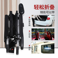 愛護佳電動輪椅老人電動輪椅手自一體可摺疊便攜式電動輪椅