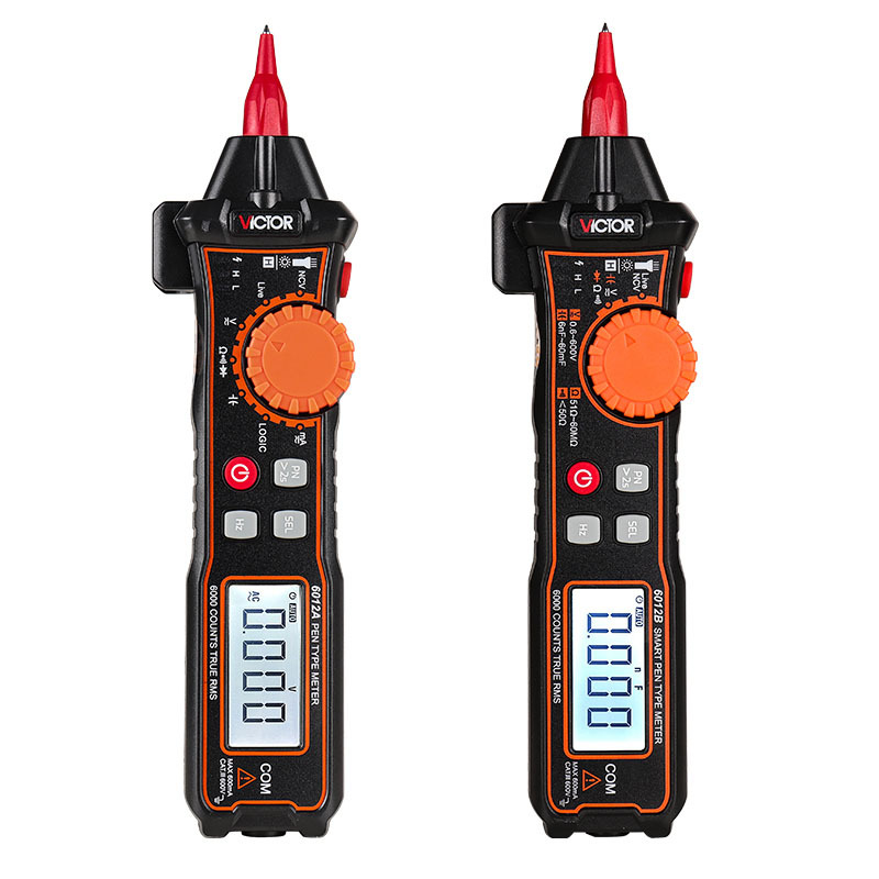 胜利VC6012A笔式万用表 数字高精度全自动维修电工万能表逻辑电笔