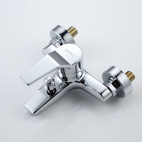 Wholesale brass YELTS triple hot and cold shower faucet, wall-mounted concealed bathtub shower faucet, hot and cold water mixing valve
