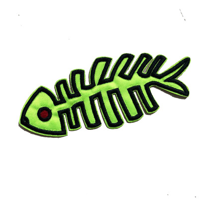 厂家直销新款鱼骨绣花章仔批发 学校标班徵团体Logo来图来样定制|ru