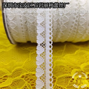Lace Jinammonia elastic 1cm elastic lace factory new clothing accessories wholesale