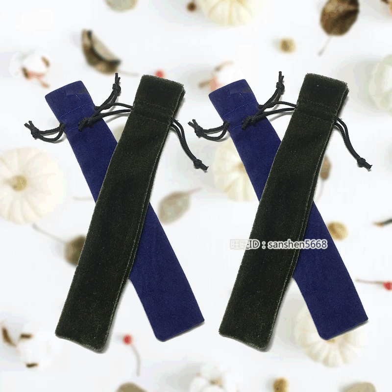 厂家供应韩国绒钢笔笔袋礼品袋 束口收纳抽绳绒布袋 量大从优