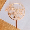 Acrylic classic decorations for mother's day