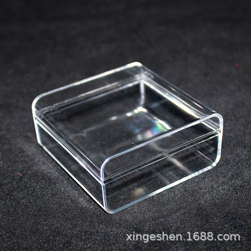 现货PP小盒子收纳盒高透明塑料盒子小产品包装盒 多种规格