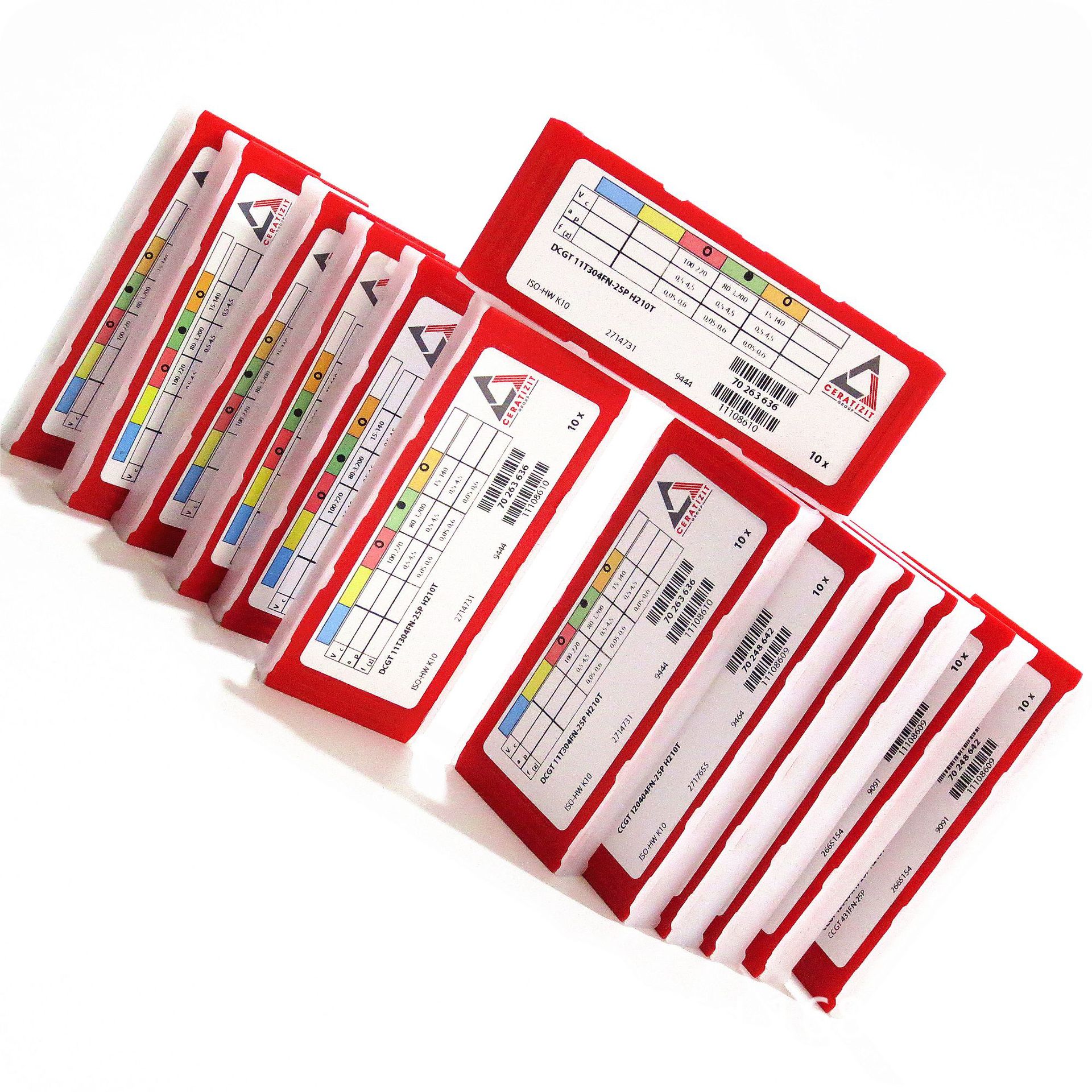 森拉天时/攀时铝用刀片/CERATIZIT刀片：DCGT11T304FN-25P H210T