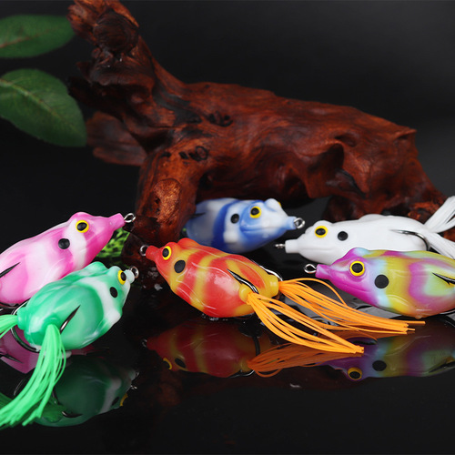 Simulated Lure Artificial Fish Bait Soft Bait Lure 6cm/12.5g Non-Modified Frog