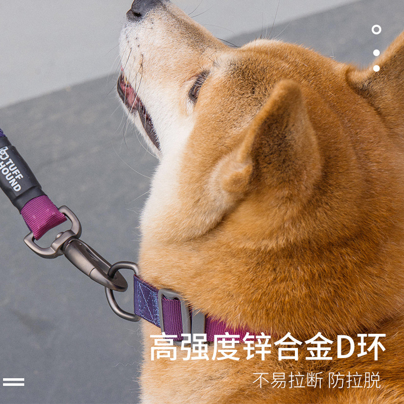 TUFFHOUND狗狗项圈遛狗绳狗链小中大型犬结实耐磨脖套宠物用品