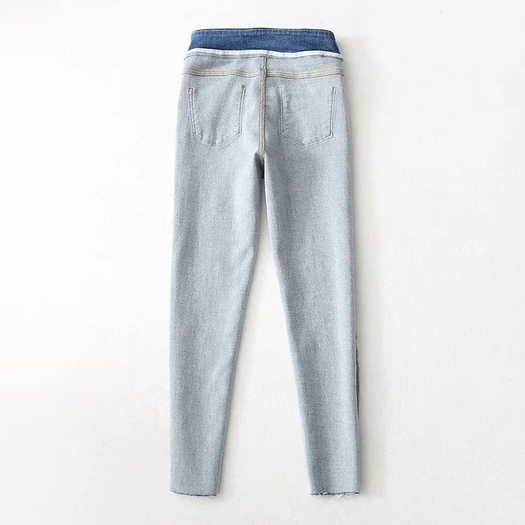 autumn and winter high waist slim stretch jeans NSAC14397