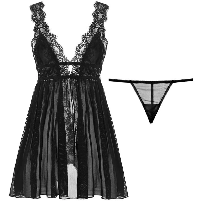 Elite lace sexy slip dress, thin pijama, European style, for import