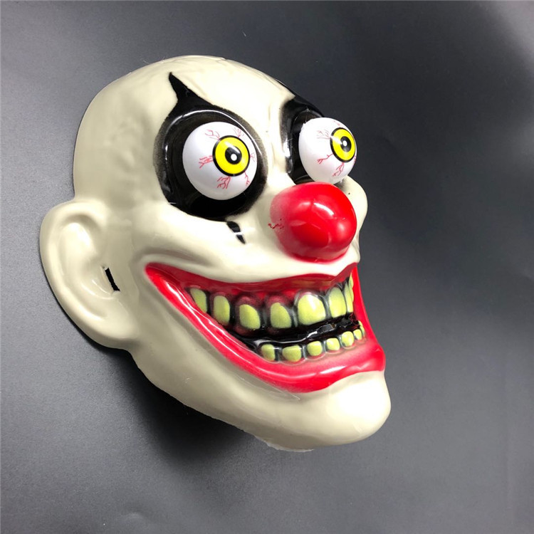 Halloween clown mask trick props spot party supplies mask_voghion.com