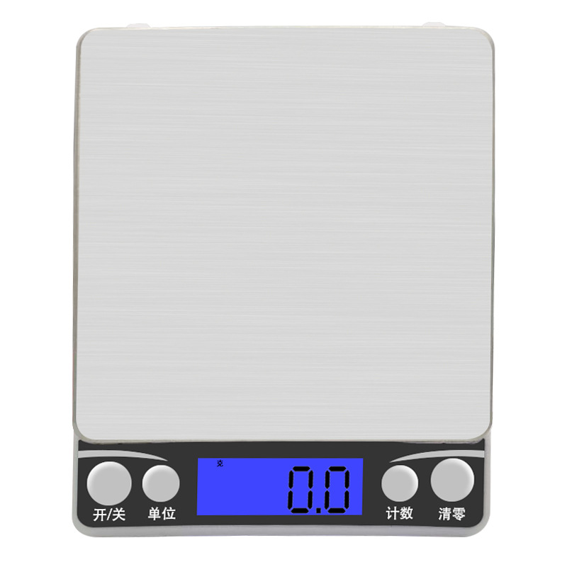 高精度电子秤i2000家用厨房秤3kg小型食品电子称迷你烘焙食物克称|ru