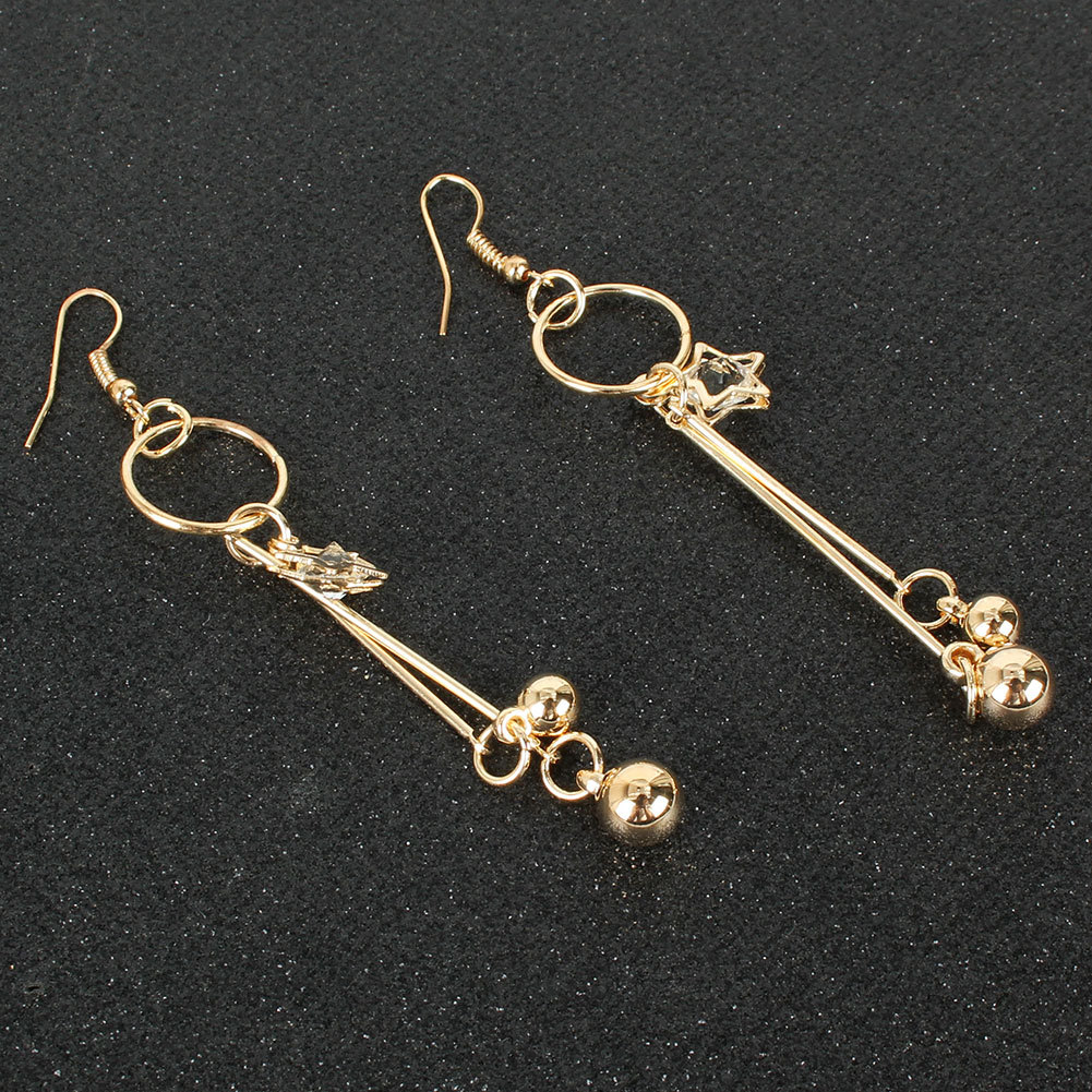 Simple Metal Earrings Fashion Wild Elegant Sweet Earrings Wholesale Nihaojewelry display picture 2