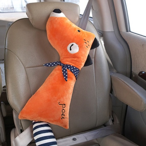 Korean version car seat belt shoulder protector pillow neck protector children's retainer u pillow cartoon cute sleeping pillow