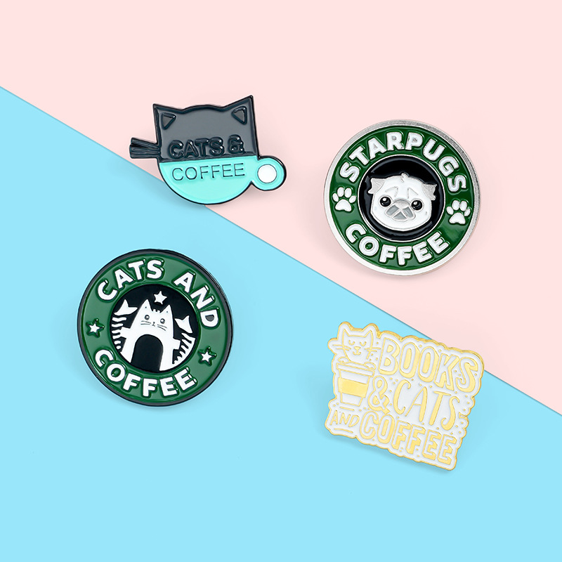 Cat Café Badge