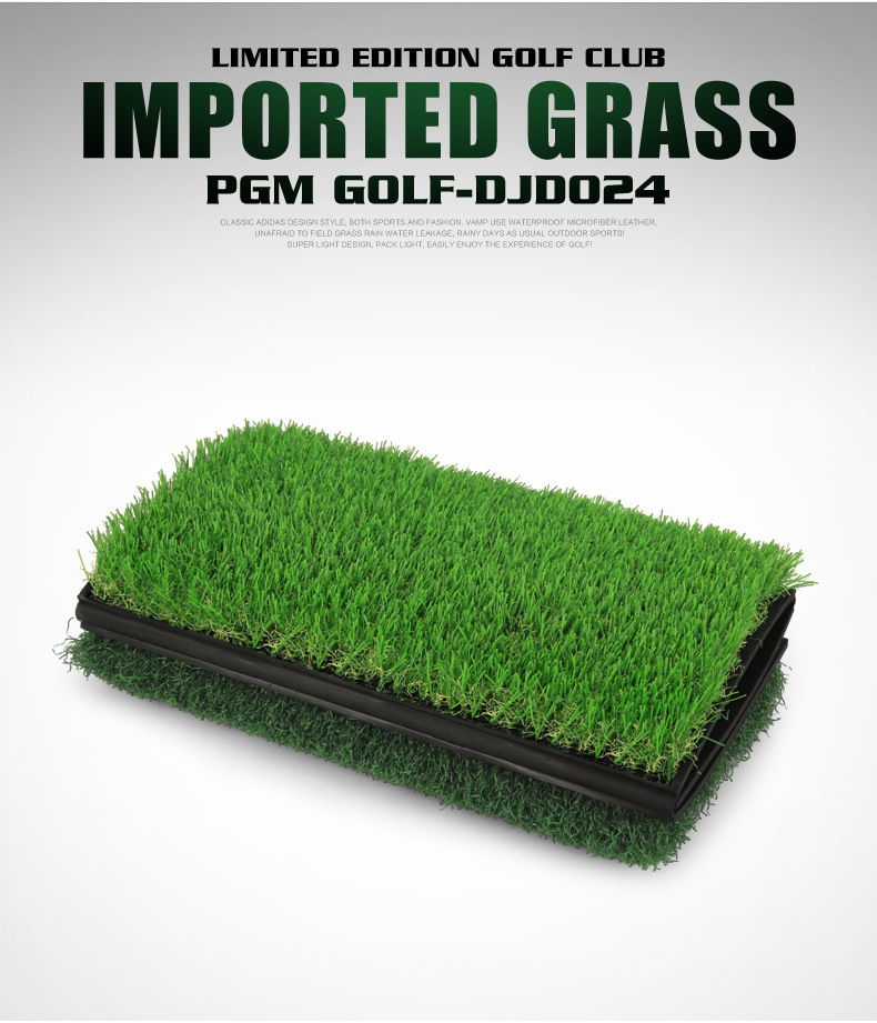 Đệm tập golf PGM ba trong một 65x42cm gấp gọn chịu lực — Miếng đệm gấp ba cỏ DJD024 chi tiết 4