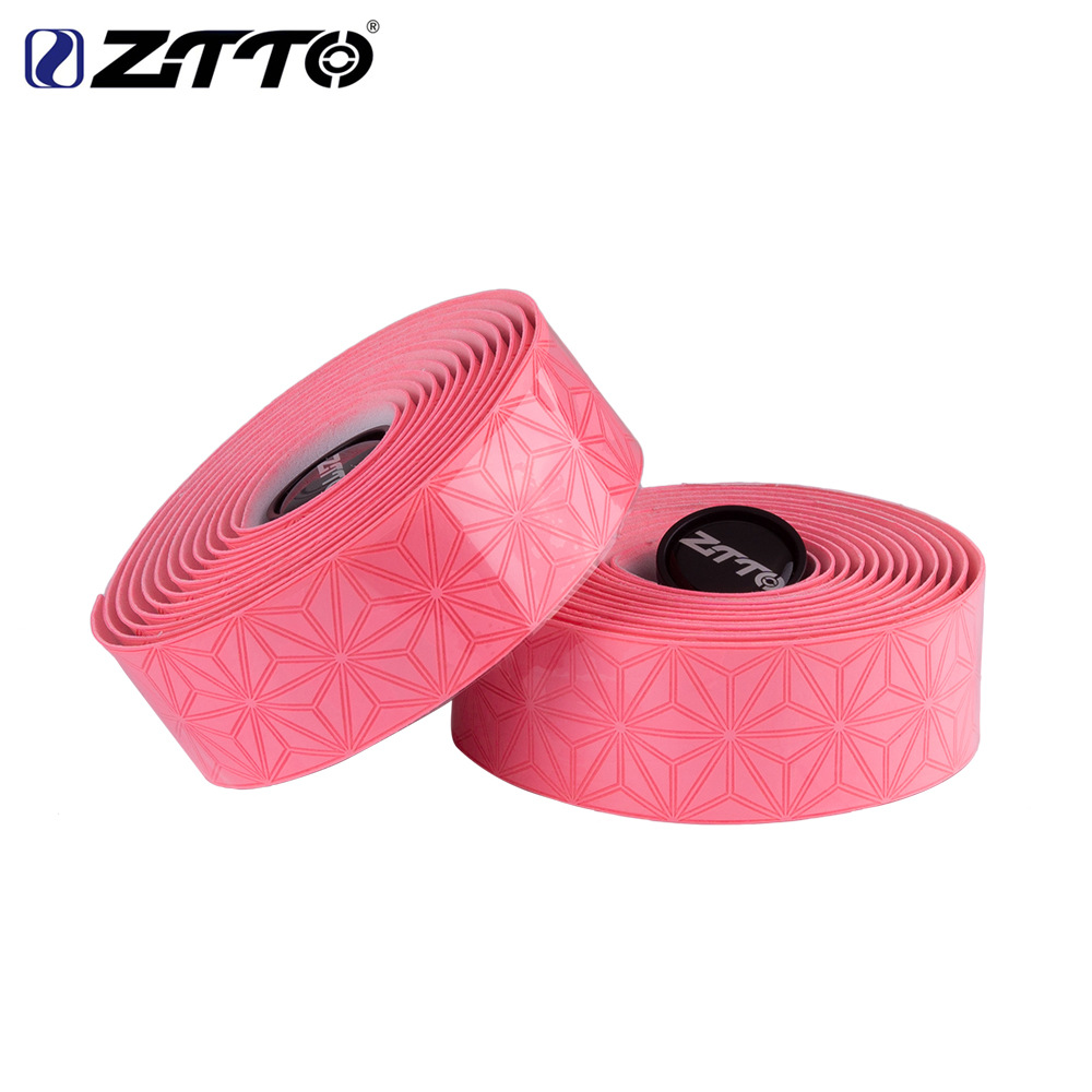 Cinturón de manija de bicicleta de carretera ZTTO cinturón de bicicleta voladora muerta, mango curvo, cinturón de envoltura antideslizante que absorbe el sudor, cinturón de crisantemo de cuero pegajoso