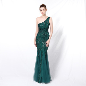 Party Evening Dress Sexy Long Slimming Toast Dress Bride