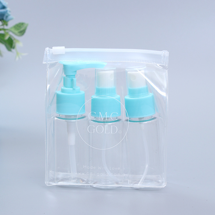 透明pvc拉链袋塑料自封袋化妆品收纳礼品包装袋印logo