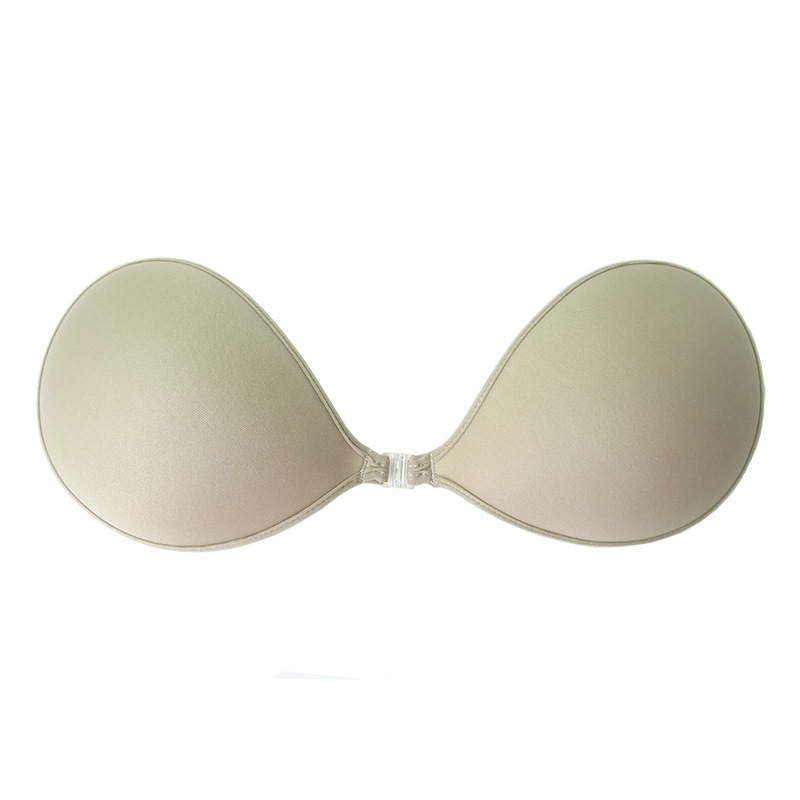 Beautiful back, open back, sexy invisible bra, silicone breast patch, seamless and smooth surface, gathered together in one piece, without shoulder straps and protruding points