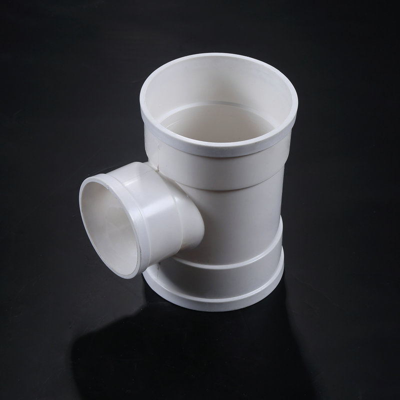 厂家供应PVC-U异径三通排水管件 T型白色三通pvc异径三通现货充足-阿里巴巴