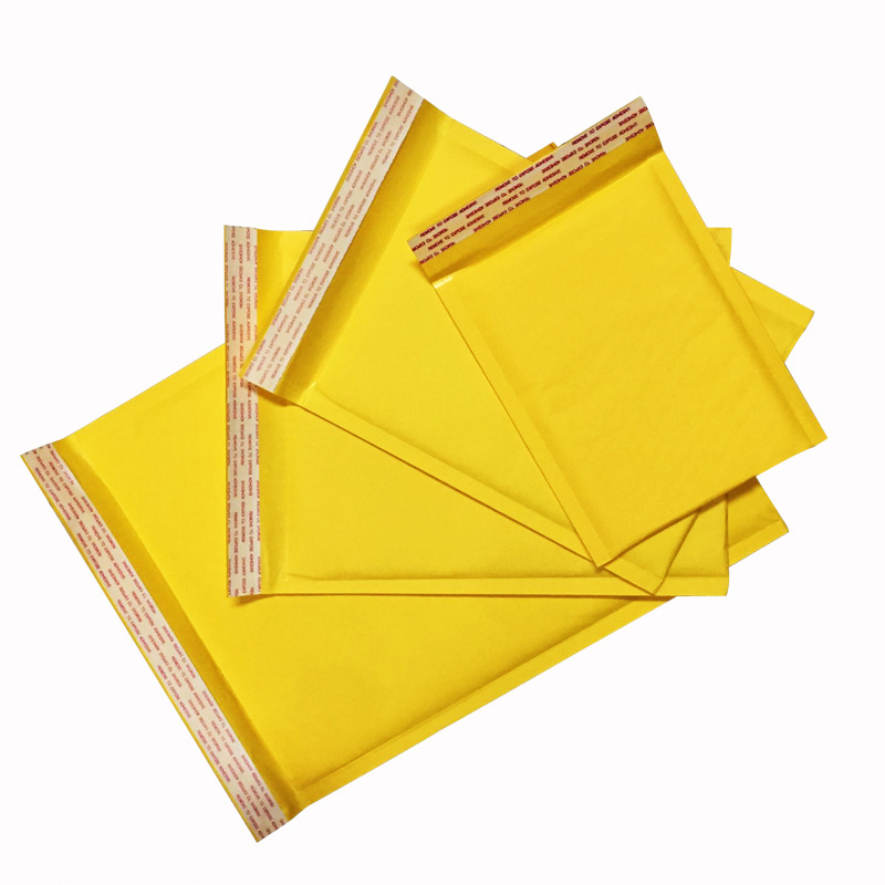 气泡信封 汽泡包装快递袋子 黄色打包牛皮纸气泡袋 泡沫袋信封袋