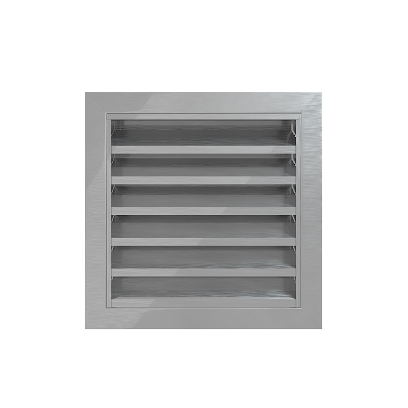 工厂定制不锈钢防雨百叶通风口通风百叶不锈钢外墙通风百叶窗