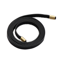 3D Printer Accessories 3D Printer Synchronous Belt 720 Belt with Copper Bushing 2GT Leather Belt Width 6 Ender3 Synchronous Belt