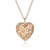 Fashionable necklace heart shaped, chain, photo heart-shaped, Korean style, wholesale