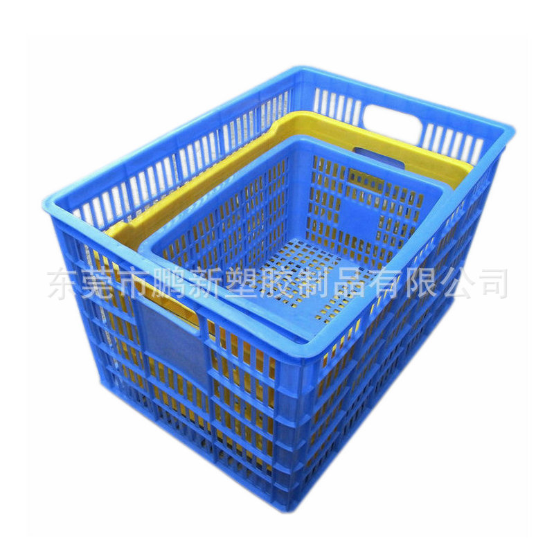 【周转箩厂家】全新PE料周转箩漏水塑胶筐镂空塑料箱网眼胶篮