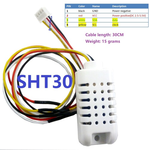 SHT30 Temperature and Humidity Sensor RS485 Bus Modbus RTU Module SHA8C01