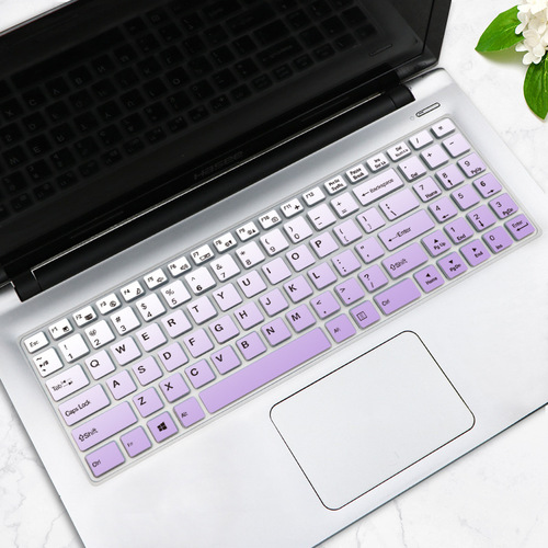 Applicable to ShenZhou K650D Color Silicone Keyboard G150S/AZ2 Air Waterproof Dustproof Keyboard Cover Film