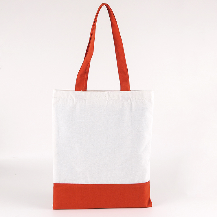 厂家定做手提帆布袋 彩印广告礼品棉布袋 学生单肩购物袋定制logo