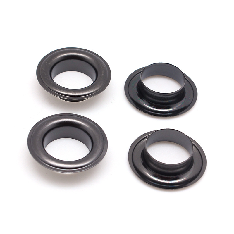 奥道供应枪黑黑色加厚帐篷鸡眼防锈耐用宽边铜铁鸡眼箱包鞋帽扣眼