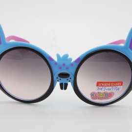 2020儿童新款松鼠造型太阳镜有现货，儿童太阳镜，UV400, 6色混