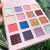 Davioo Eye Shadow New Cross -border 16 -color Eye Shadow Fan Eyeshadowglitter Net Red Explosion