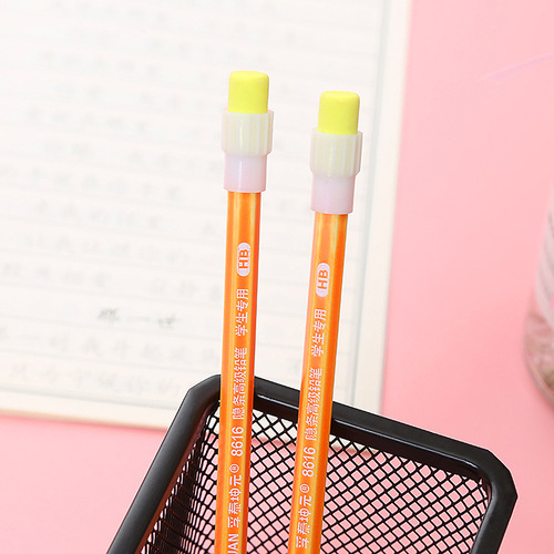 HB Rubber Pencil Creative Large Barrel Continuous Lead Pencil for Students and Children, Drawing and Sketching Pen, Award Gift Stationery Wholesale