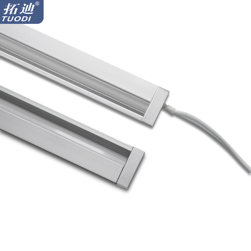 led橱柜灯嵌入式线条灯衣柜灯酒柜灯条 12V低压led铝槽灯带层板灯