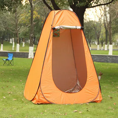 mobile toilet dressing tent | Çadırlar - orange-single-120-x120x190cm