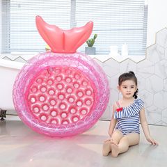 Wan Mei Ins Thick PVC Inflatable Mermaid Pool for Home Use, Infant and Toddler Baby Swimming Pool, Ocean Ball Pool