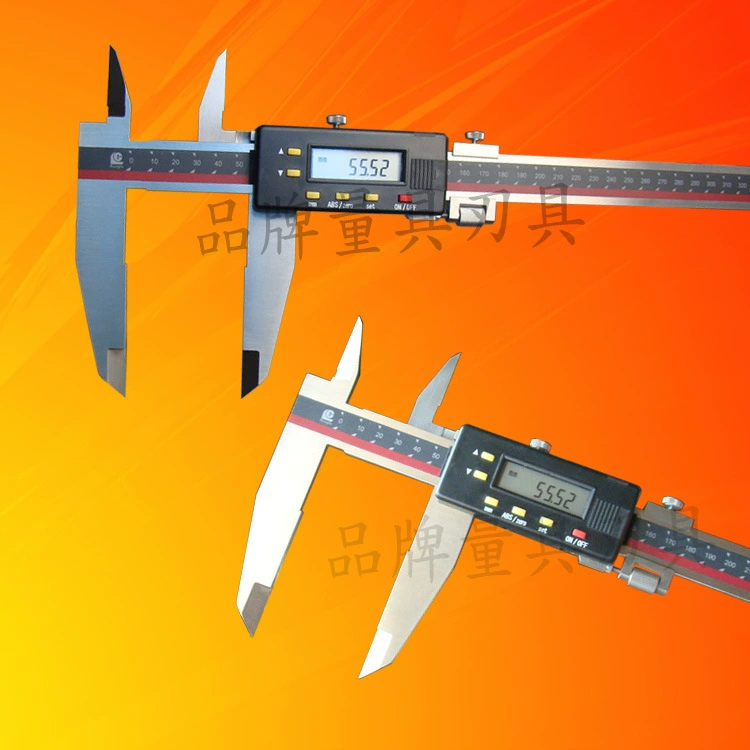 Guanglu двойной ножевой коготь цифровой штангенциркуль 0-500/600/1000 мм Верхний и нижний край высокоточный электронный штангенциркуль с нониусом