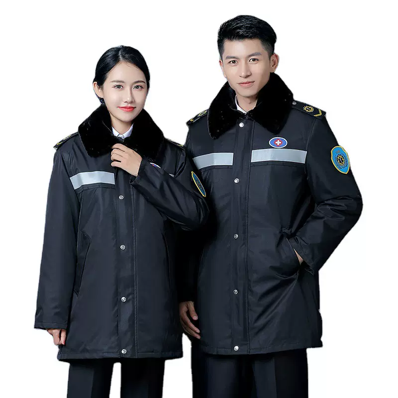120急救棉服羽 绒服急救防寒工作服急诊科冬季外穿棉袄大衣
